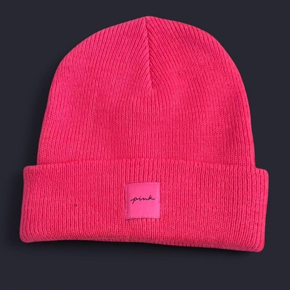 PINK Victoria's Secret Vibrant Pink Kids Hat